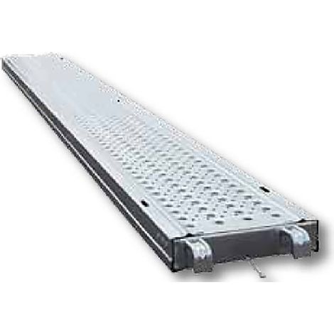 Altrad – Plancher aluminium 3m x 0,30m – Classe 3 200kg/m² – Poignées de manutention – ALU3000