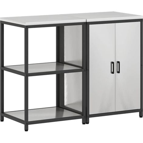 Maison Exclusive - Juego de Almacenamiento de Cocina HATTEM 2 pcs
