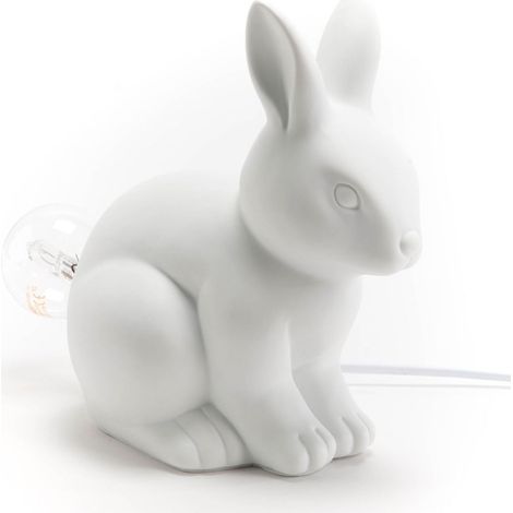 Lampe à poser Lapin en porcelaine (1/3)