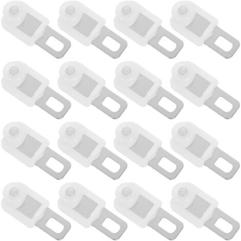 roulettes pour Rideau Coulissant en Lot de 50 Rouleaux Silencieux pour Rail De Rideau Accessoires Robustes pour Maison (1/5)