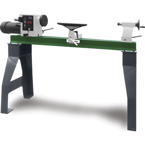 Tour à bois diamètre de tournage 408 mm entre-pointes 1067 mm 1,5 kW 230V vitesses variables électroniques Holzstar DB1102VARIO (1/2)