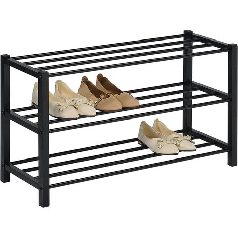 Etagère à chaussures NAVAN Noir (1/2)