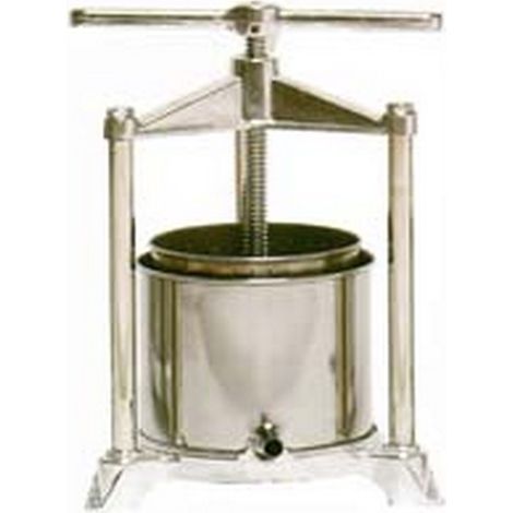 1PZ TORCHIETTO PREMITUTTO MILLEUSI IN ALLUMINIO - lt.3,5 - cm.25x26x41h. - peso Kg.4 (art.00131)