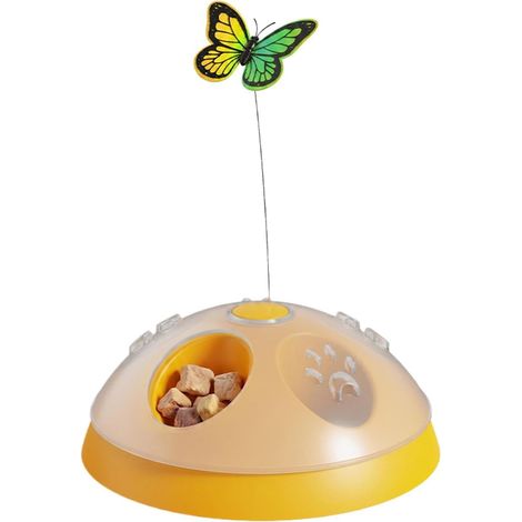 Futterpuzzle für Katzen, interaktiver Futterautomat mit langsamer Fütterung Katzenfutterpuzzle für Zuhause, Wohnzimmer, Küche, Schlafzimmer, Spielzimmer, Auto