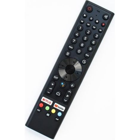 Télécommande - Pour Ecrans Led Continental Edison - Modèles CELED58SA120B6 CELED65SA120B6 - Noir - 1 Pièce