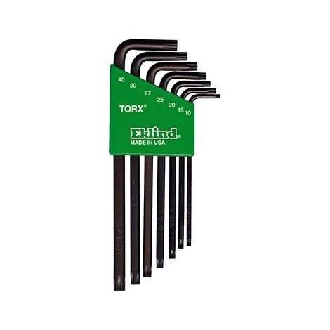 Jeu Ball Torx 7 clés coudées - Wilmart