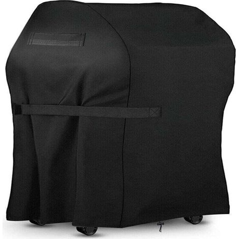 Housse pour barbecue d'extérieur - Housse de protection pour barbecue toutes saisons - Housse imperméable - Protection universelle contre la poussière et le soleil - Tissu Oxford (1/4)