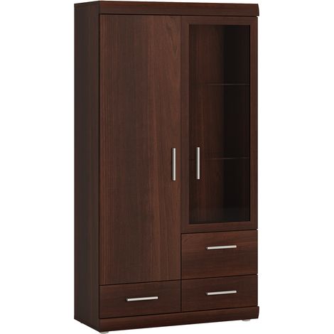 Highboard 80 cm Nussbaum IMPERIA-129 (1/5)