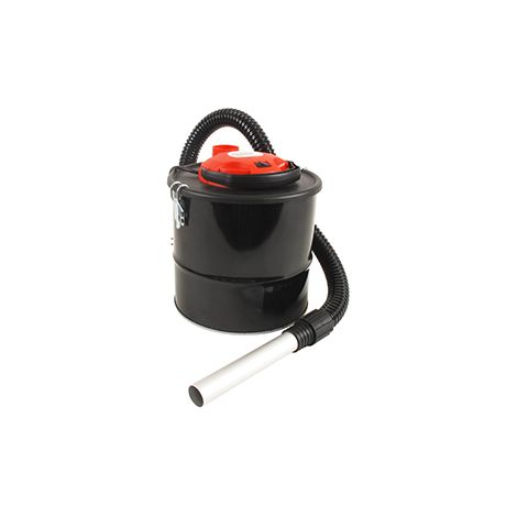 Elektrischer Ascheentferner mit 10 l Kapazität, 220 V - 600 W. Unterdruck: 15 Kpa. Ansaugung: 20 l/s.