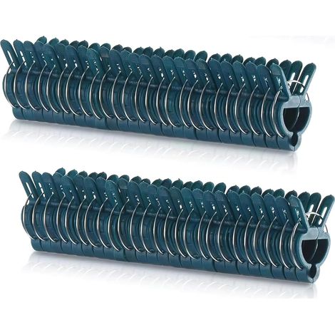 50 Pièces Clips pour Plantes Grimpantes, Clips pour Attache Tomate,Clip de Support Plante pour Fixer Les Plantes Grimpantes (1 dimensioni)