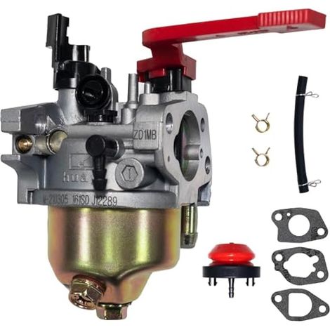 Huayi Carburateur pour souffleuse à neige Troy-Bilt Squall-2100 Squall-210 Squall-210e 208cc 21" partie 751-12098 951-14093 951-12098 MTD Troy Bilt 265-JU 265-JU-11 HY-165 J A135 HY-170JA (1/5)