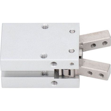 Pinces pneumatiques à vérin angulaire en aluminium pour préhension à air comprimé, simple ou double effet (1/5)