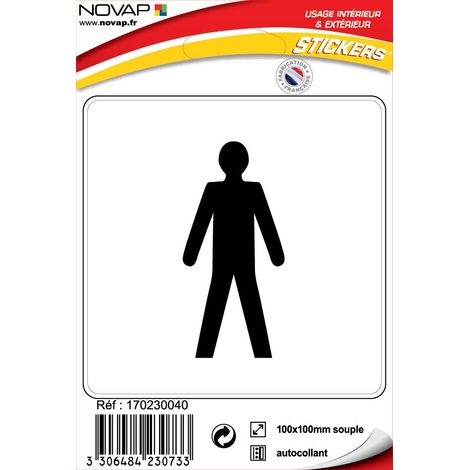 Stickers adhésif - Messieurs - 4230733