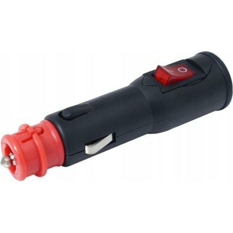 Spina per auto con interruttore per auto EURO DIN con fusibile 12V/2 (1/4)
