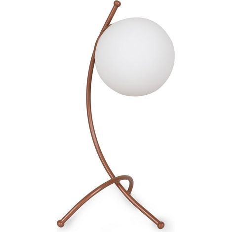 Lámpara de mesa Kelen Opal Cobre (1/5)