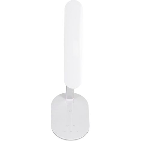 Kabellose, faltbare 10-W-LED-Schreibtischlampe mit 4 Leuchtmodi und USB-Kabel, ideal zum Lernen, Arbeiten oder Lesen. Perfekt für Studentenzimmer, Büros und Arbeitsbereiche. (1/5)