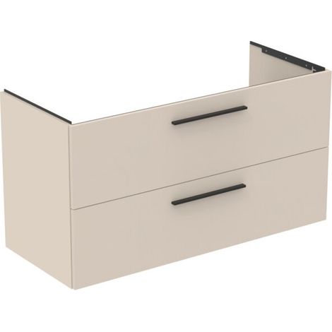 Ideal Standard i.life B Waschtischunterschrank 120 cm mit 2 Auszügen, asymmetrisch rechts (1/5)
