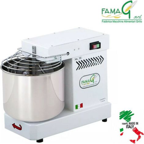 Impastatrice a Spirale Testa Fissa 10Kg 400W Famag IM10/230 (1/4)
