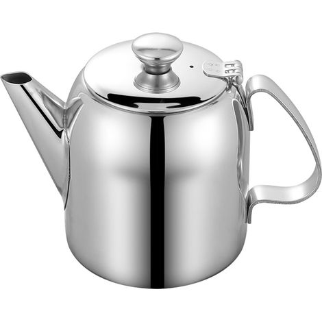 Cafetière de camping en acier inoxydable pour réchaud ou feu de camp (1/5)