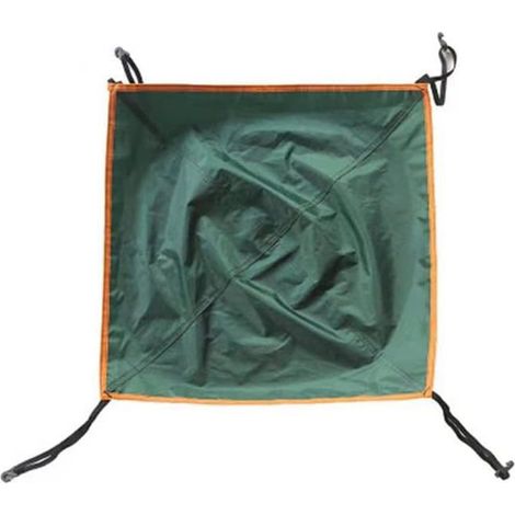 Bâche imperméable pour toit de tente de camping, idéale pour la maison, la tente, le gazebo ou la randonnée (verte, 5656cm) (1/5)