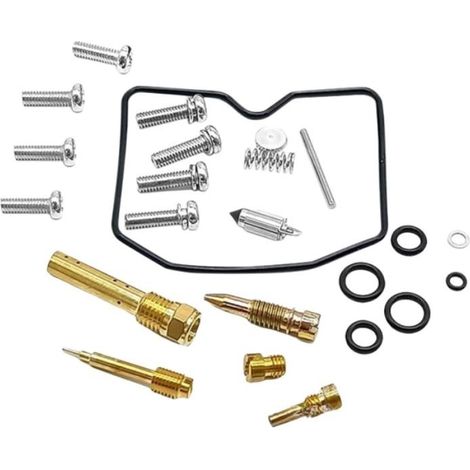 Carburetor modification kit for motorcycle repairs, compatible with Kawasaki ER500 and ER5 (1998-2005).--DTEKGAZ