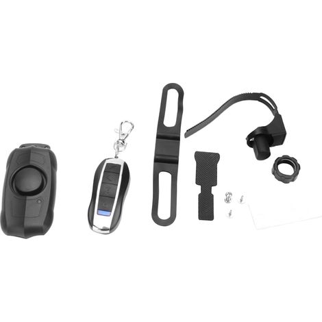 Kabelloser Alarm mit USB-Ladefunktion, Diebstahlsicherung und Vibrationsalarm für Fahrrad, Motorrad, Fenster und Türen
