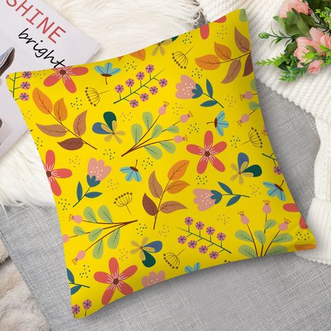 Housse de coussin fleurs anglaises, chic (1/5)