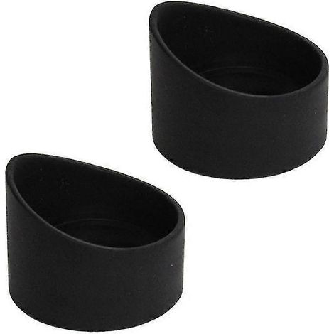 Lot de 2 protections oculaires en caoutchouc de 34 mm et 36 mm de diamètre pour microscope stéréo, télescope, monoculaire et binoculaire. (1/5)