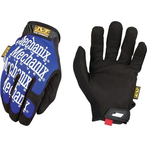 Gants de travail Mechanix Wear original cuir synthétique respirant (1/4)