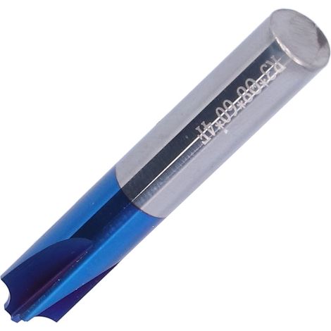 Fraise hélicoïdale carbure tungstène CNC coupe fine, accessoire défonceuse standard R3 D8 L50mm, outil de gravure précision bois. (1/5)