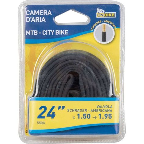 ON BIKE Camera Aria 24" MTB City Bike Valvola Schrader (1/2)