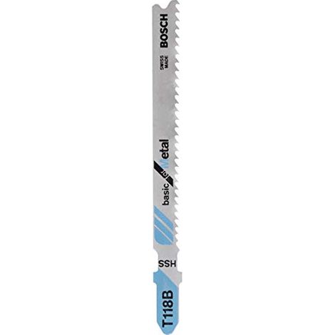 BOSCH - Lama Per Seghetto Alternativo Hss T 118 B 74mm 1,9-2,3 Progressiva (1/3)