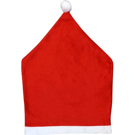 Housse De Chaise - Chapeau De Noël En Non-tissé - 60 X 50 Cm - Pour Décoration Intérieure Festive - Lot De 1 (1/5)