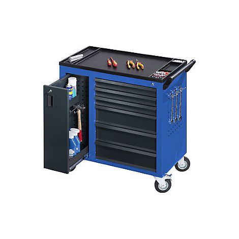 eurokraft pro Carrello portattrezzi JUMBO con settori (1/4)