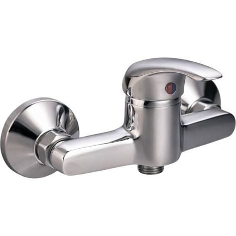 Miscelatore doccia per installazione esterna dalla parete con cartuccia diametro 4 cm