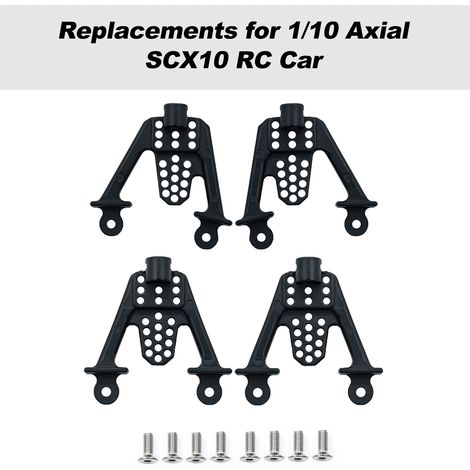 Amortisseurs tour cerceaux support montage en alliage de Zinc remplacements pour 1/10 Axial SCX10 RC voiture (1/5)