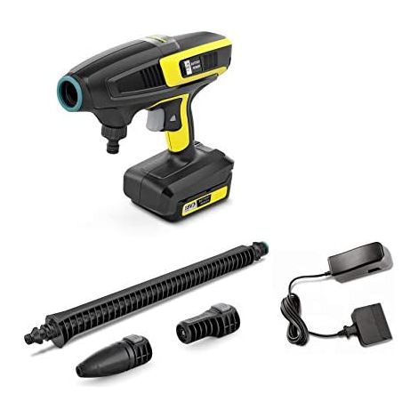 Kärcher KHB 6 Battery Set Limpiadora de alta presión o Hidrolimpiadora Compacto Batería 200 l/h Negro, Amarillo (1/5)