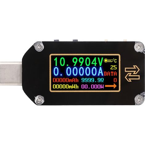 Type C Digital LCD Display USB Tester Voltage Current Power Meter Multimeter(TC66 ) (1/5)