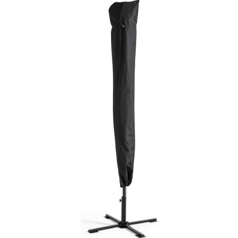 Housse de parasol noire 210 cm (1/5)