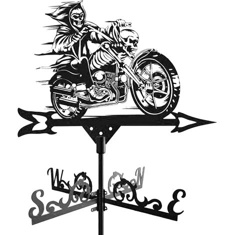 Girouette en métal en Forme d animal avec Toit pour décoration de Jardin Ferme Cour Jardin tonnelle (1/5)