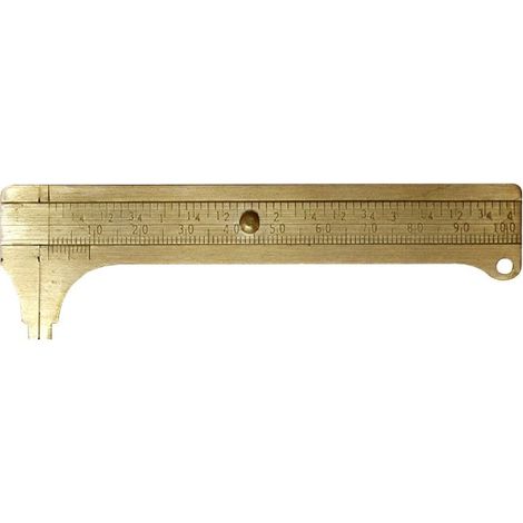Calibrador de bolsillo de 1/10 mm (76 mm) MAXICRAFT