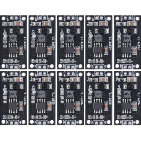 Chargeur 10 pièces module de charge 8S pour batteries NiMH NiCd, pile nickel-hydrogène et nickel-cadmium, chargeur adaptateur. (1/5)