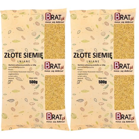 Linaza dorada 1 kg (2 x 500 g) (1/3)