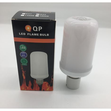 Ampoule LED à effet de flamme, ampoules à l'envers pour la décoration de fête, de Festival, d'hôtel, de Bar