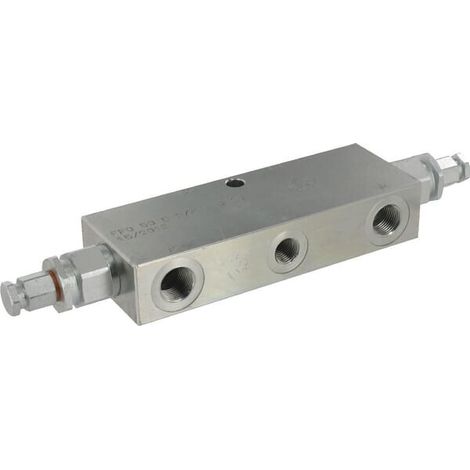 Gegenhalteventil,doppelt 3/8" FLUIDPRESS FPO50D38LU20 (1/5)
