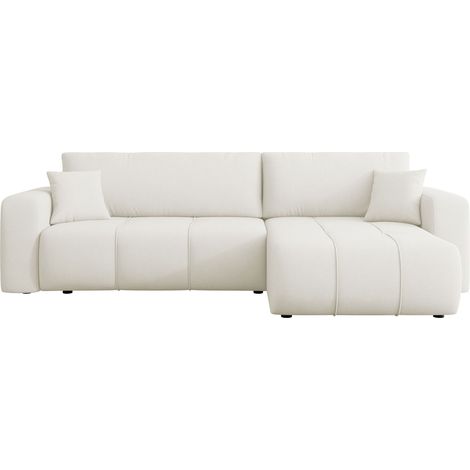 Sofá rinconero Comfivo Laurus I, Velo 621, Función de descanso, Almacenaje, 274x145x82cm, 0 (1/5)