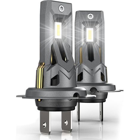 XRC H7 Halogenlampen, 6000 K, extraweiß, für Autoscheinwerfer, 80 W, 12 V, 16.000 Lumen, 2er-Pack – AquaForge (1/5)