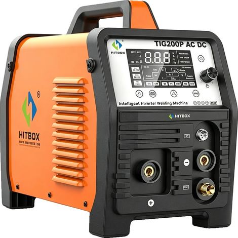 Schweißmaschine, AC- und DC-Modi, kompaktes Design, TIG200P AC DC, 220V-240V EU Stecker (1/5)