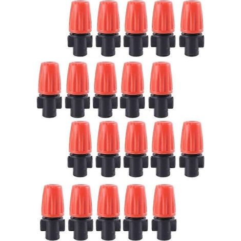 Garden Sprinklers with Powerful Spray and Water Saving Design for Even Coverage 50 Pieces Plastic