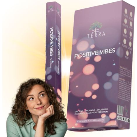 Tierra Vibra Positiva incienso 20 ud. (1/4)